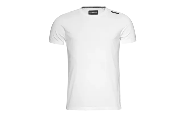 T-shirt Tecnica Bowman Sail Racing Dk Grey Solid White